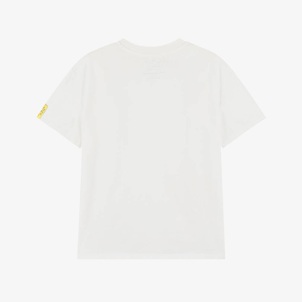 Stella McCartney Kids-Boys White SpongeBob Cotton Tee | Childrensalon Outlet