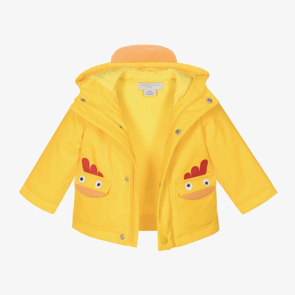 Stella McCartney Kids-Boys Yellow Bird Jacket | Childrensalon Outlet