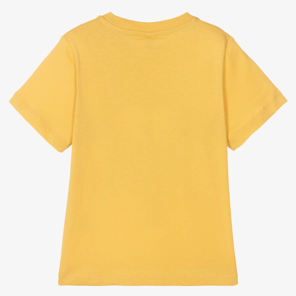 Stella McCartney Kids-Желтая футболка для мальчиков | Childrensalon Outlet