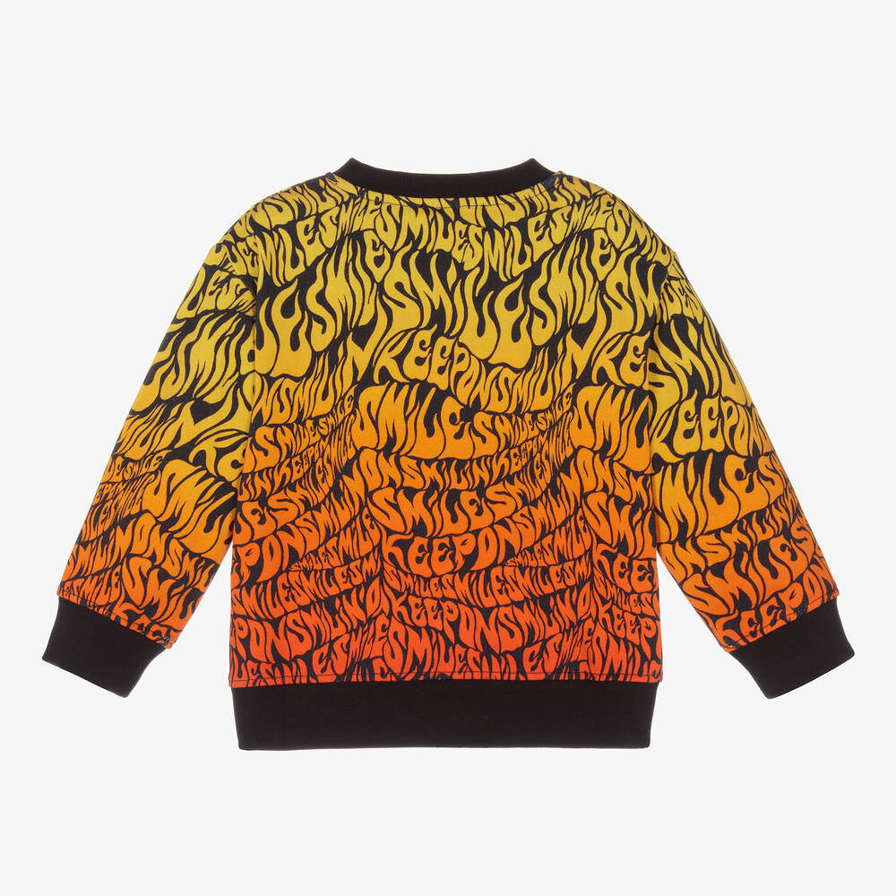 Stella McCartney Kids-Boys Yellow & Red Sweatshirt | Childrensalon Outlet