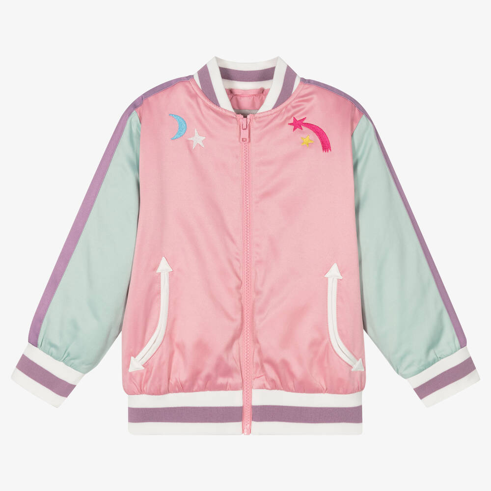 Stella McCartney Kids - Colourblock Bomber Jacket | Childrensalon