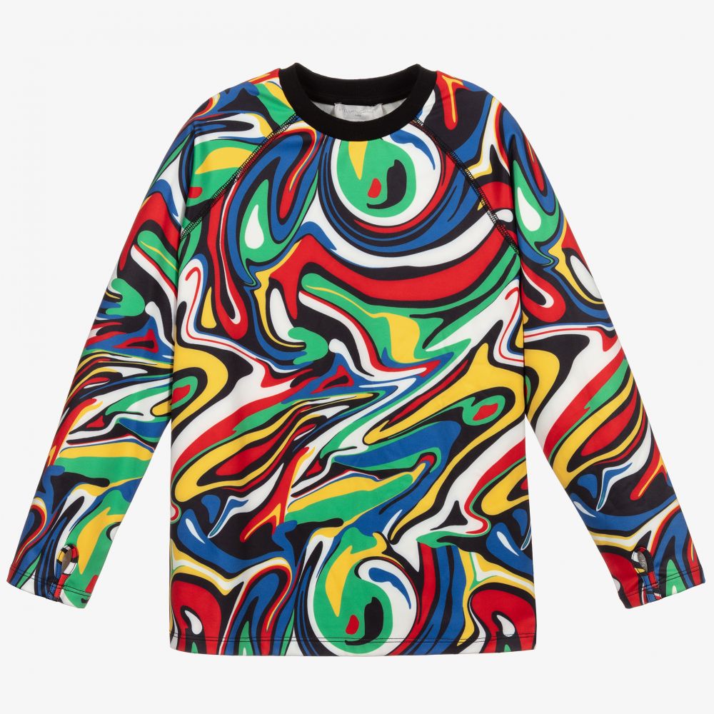 Stella McCartney Kids-توب للتزلج بطبعة ملونة | Childrensalon Outlet