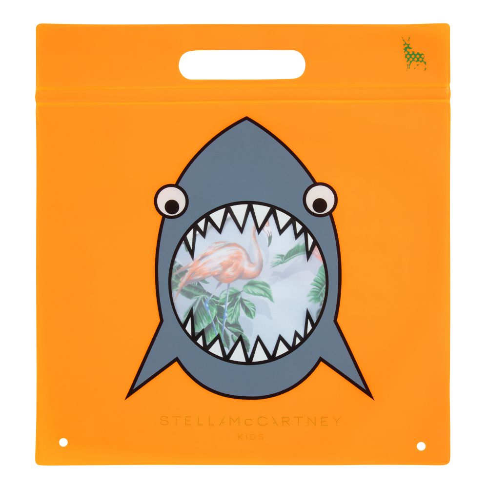 Stella McCartney Kids-Flamingos Swimsuit (UPF50+) | Childrensalon Outlet