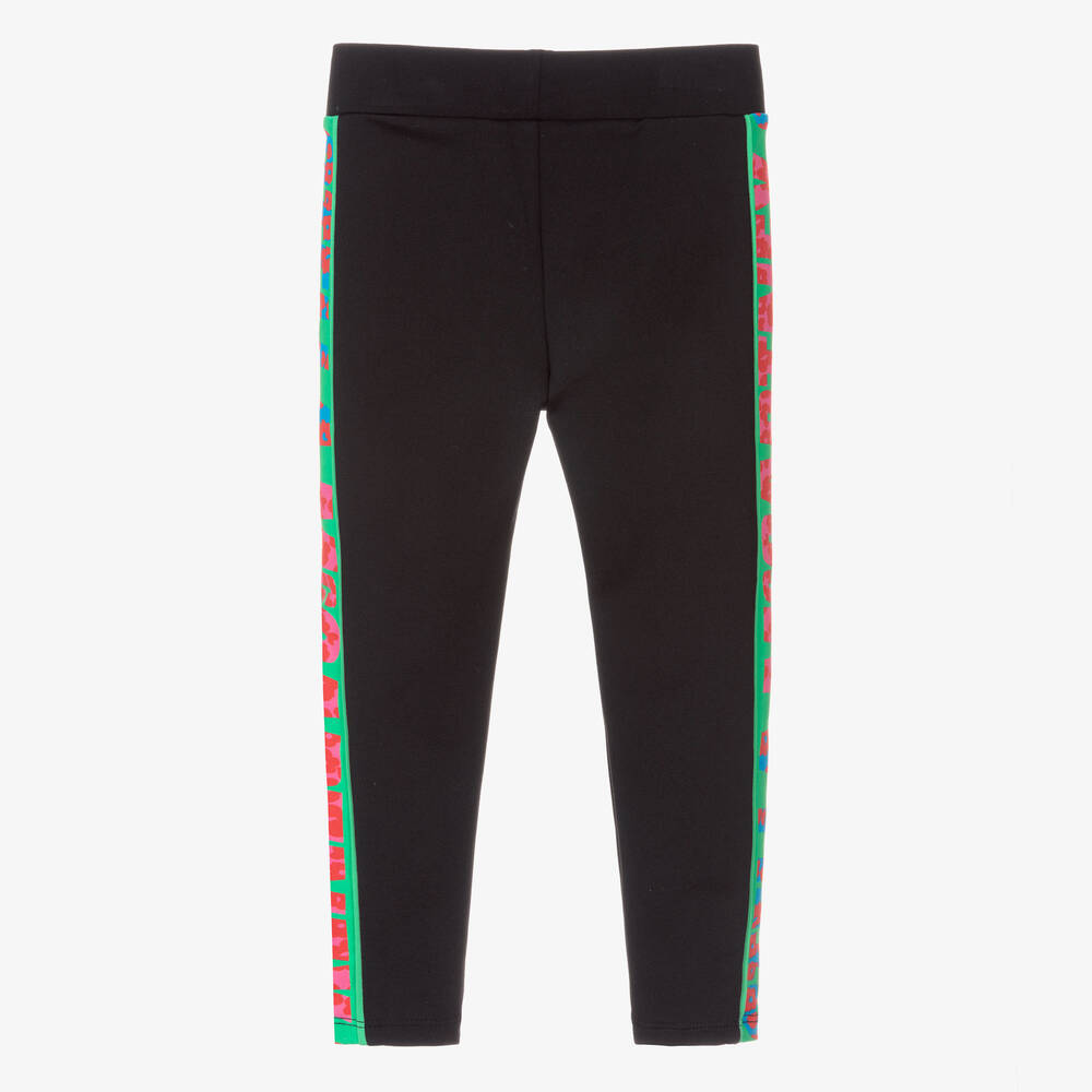 Stella McCartney Kids-Girls Black Active Leggings | Childrensalon Outlet