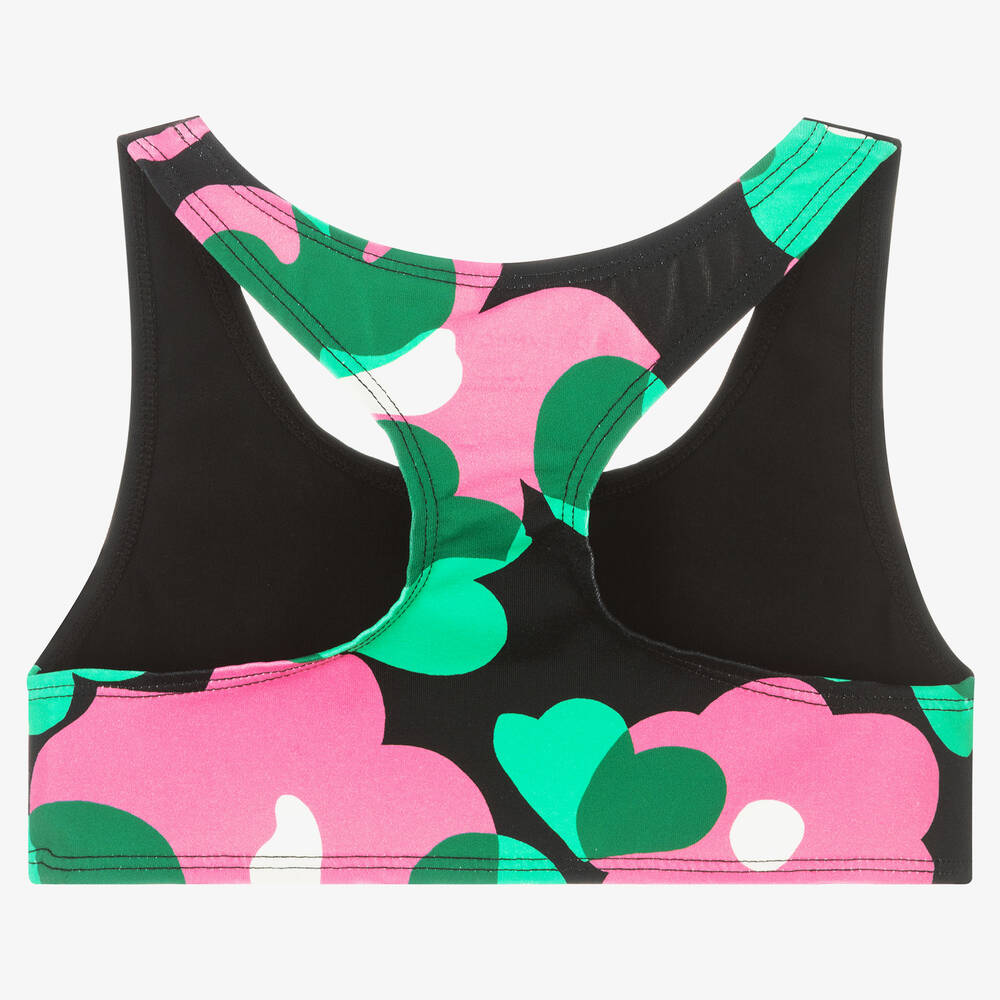Stella McCartney Kids-Girls Black Logo Sports Top | Childrensalon Outlet