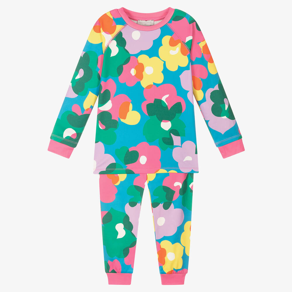 Stella McCartney Kids-Girls Blue Base Layer Set | Childrensalon Outlet