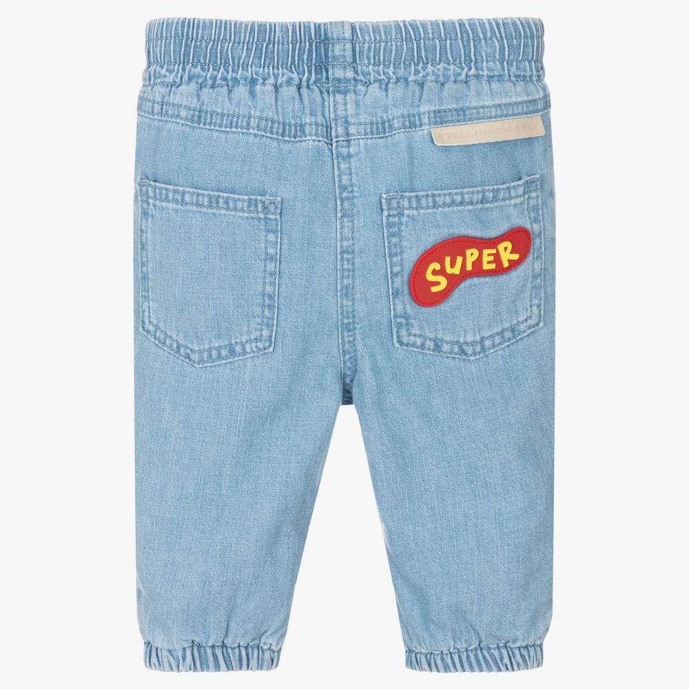Denim trousers for 2025 girls