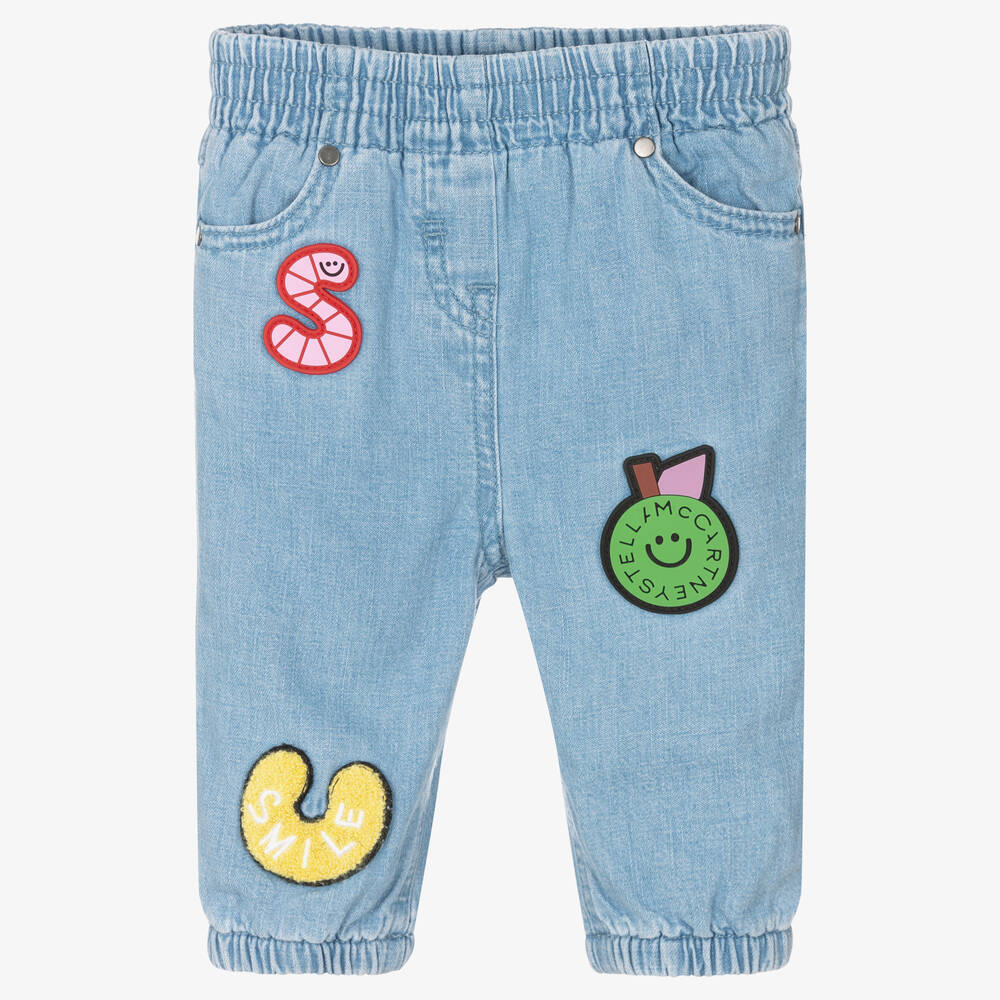 Denim trousers for 2025 girls