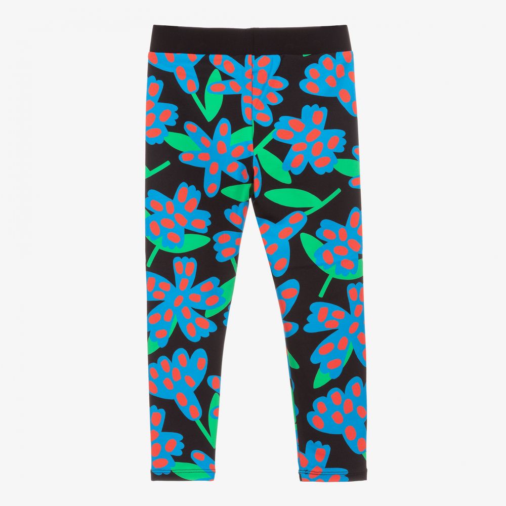 Stella McCartney Kids-ليغنغز ستريتش لون كحلي للبنات | Childrensalon Outlet