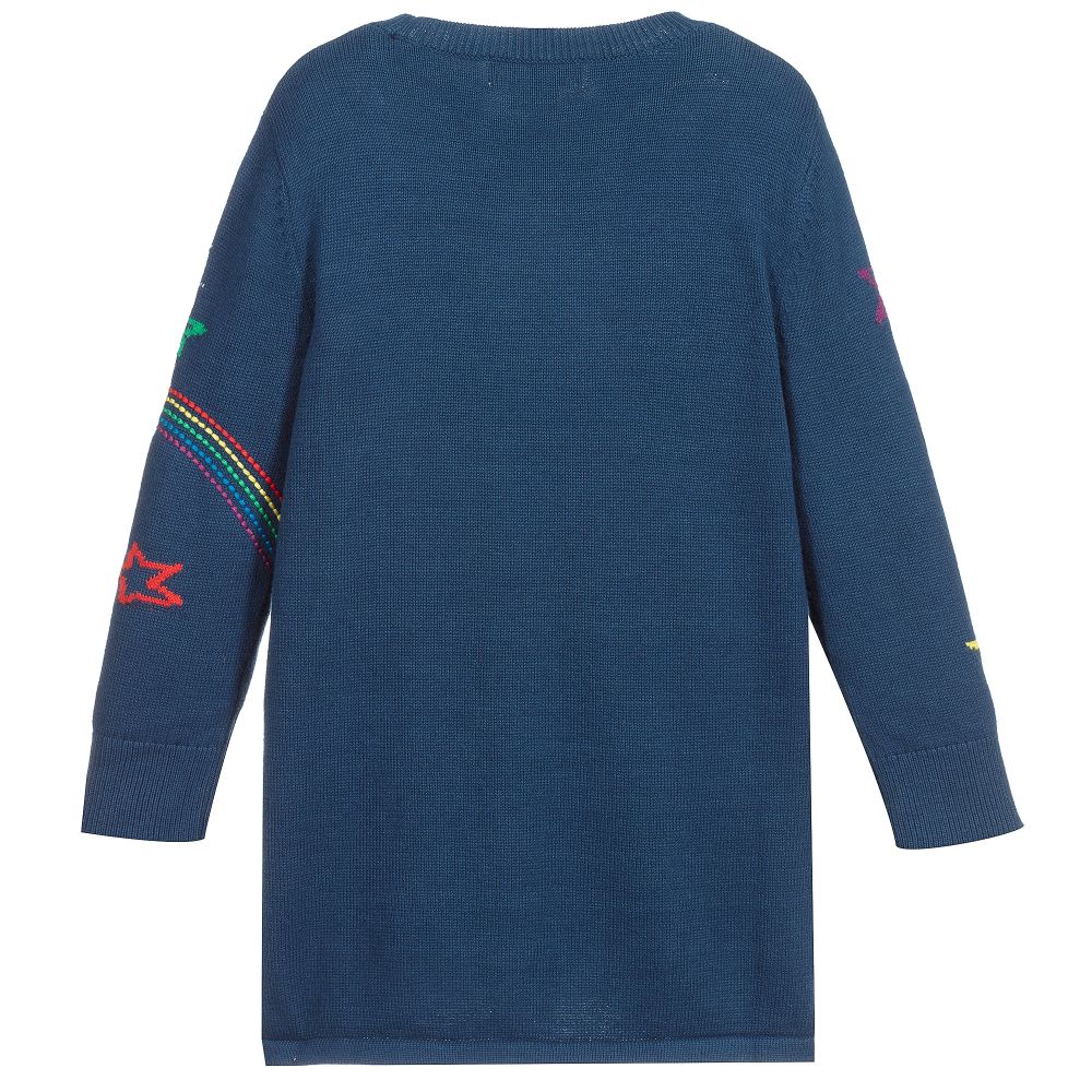 ワンピース STELLA MCCARTNEY Knitted dress Blue Stella McCartney Blue Knitted Dress for Women Online USA at