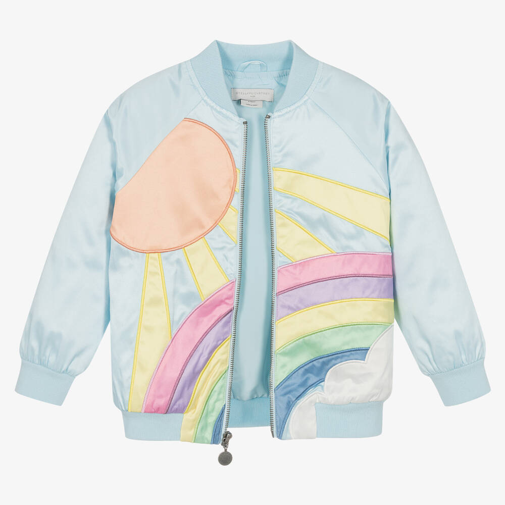 Kids blue hotsell bomber jacket