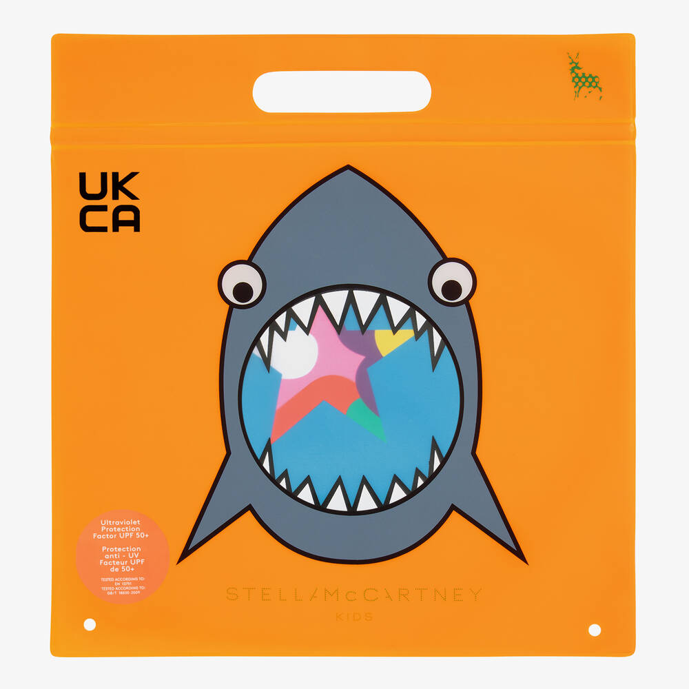 Stella McCartney Kids-مايّو لون أزرق للبنات (UPF50+) | Childrensalon Outlet