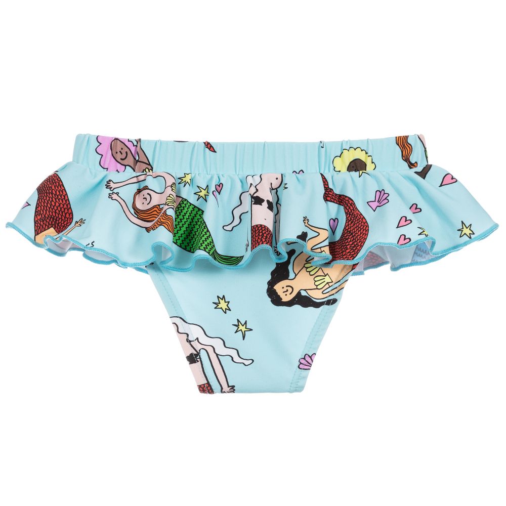 Stella McCartney Kids-Girls Blue Swim Pants | Childrensalon Outlet