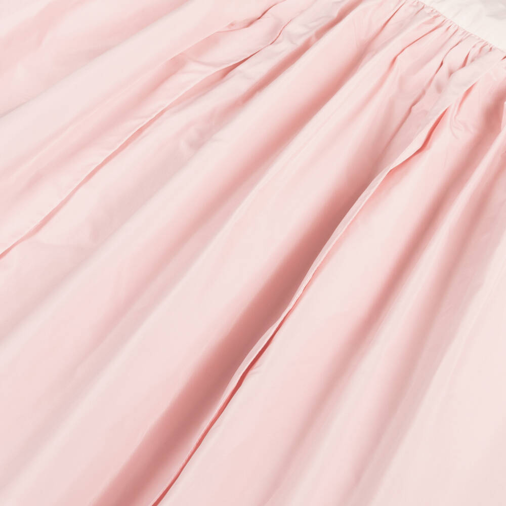 Stella McCartney Kids-Girls Blush Floral Layered Dress | Childrensalon Outlet