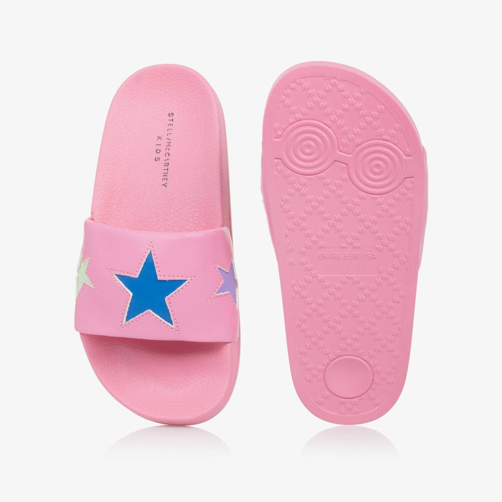 Stella McCartney Kids-Сандалии с блестками в форме звезды для девочек | Childrensalon Outlet