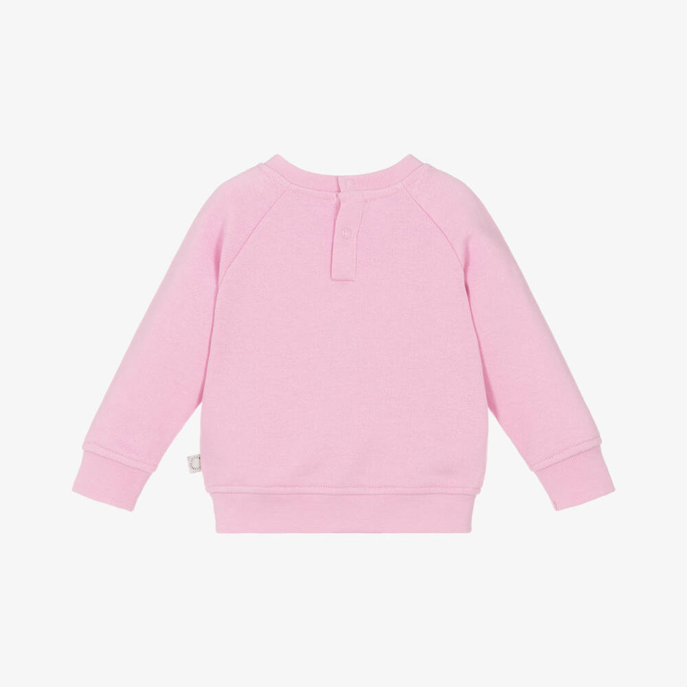 Stella McCartney Kids-Girls Cherry Blossom Cotton Pullover | Childrensalon Outlet