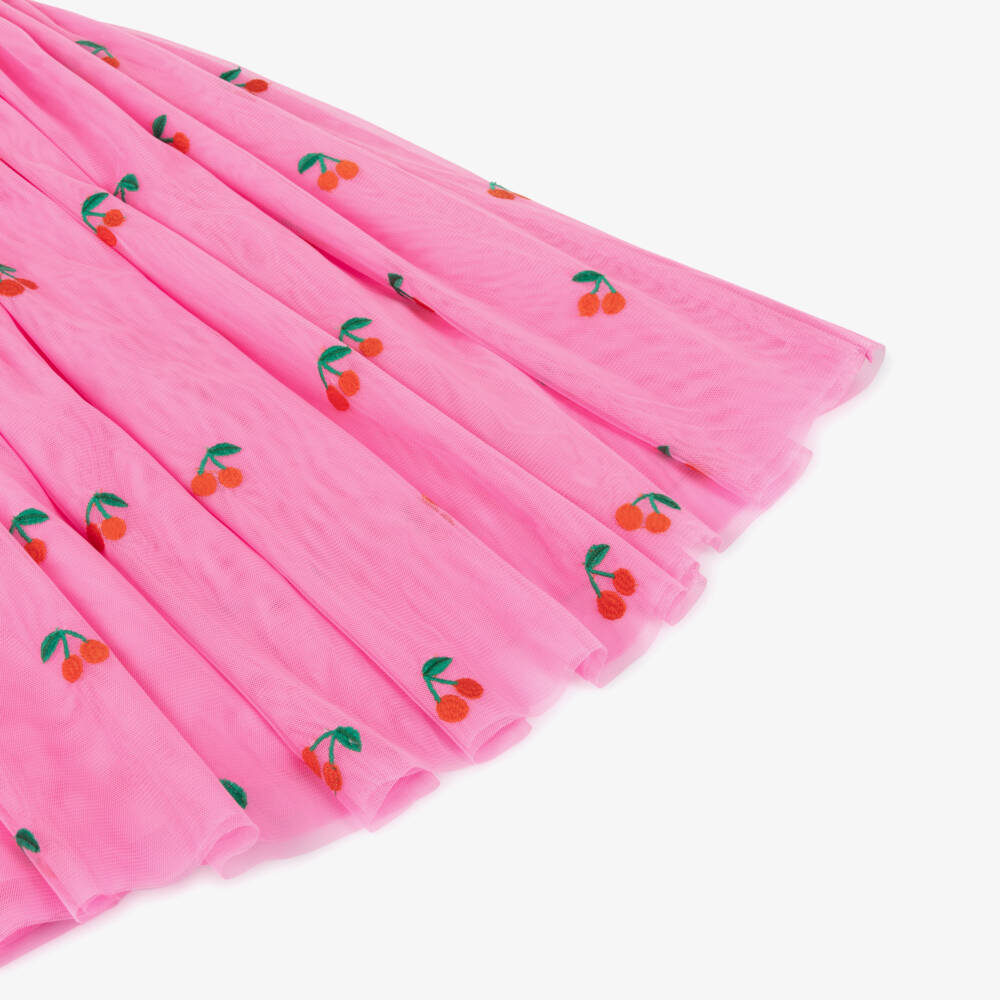 Stella McCartney Kids-Платье из тюля с цветами сакуры для девочек | Childrensalon Outlet