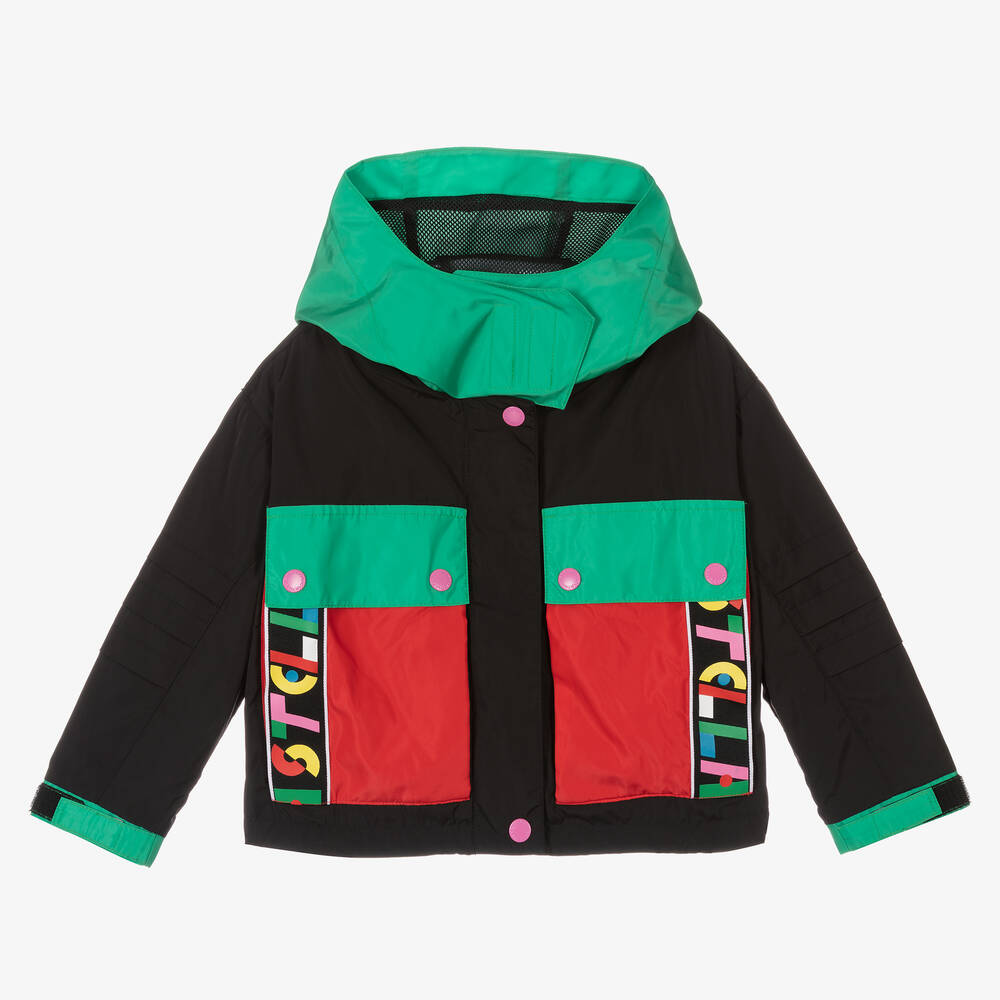 Stella McCartney Kids - Куртка с цветовыми блоками | Childrensalon