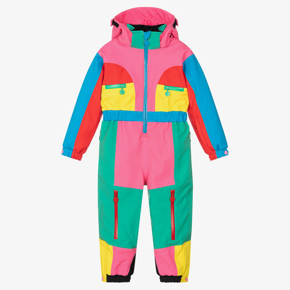 Stella McCartney Kids - Colourblock-Schneeanzug für Mädchen | Childrensalon