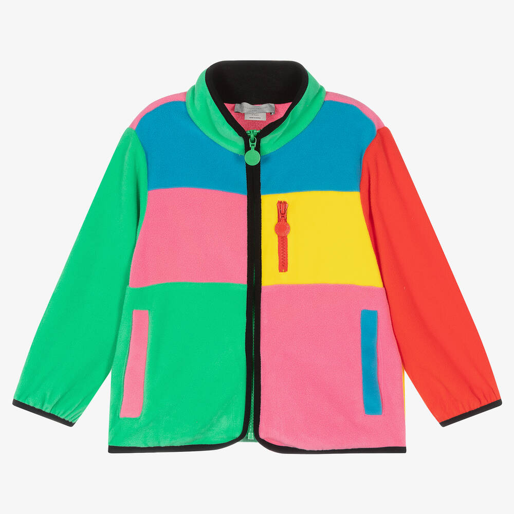 Stella McCartney Kids - Haut zippé color block fille | Childrensalon