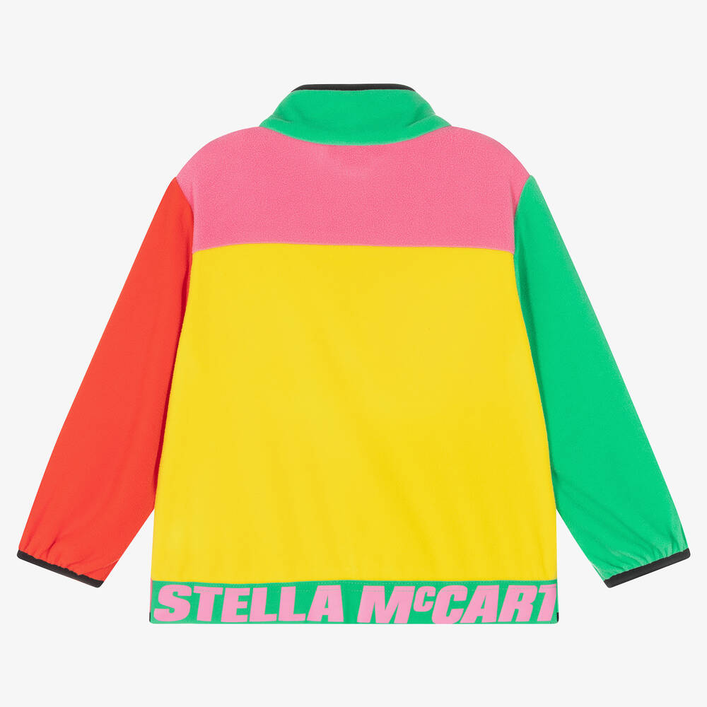 Stella McCartney Kids-توب بسحّاب بألوان بلوك للبنات | Childrensalon Outlet