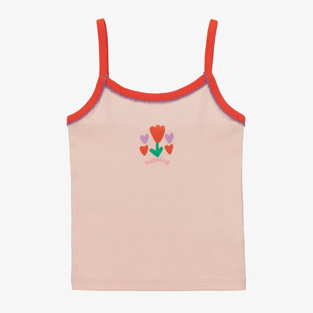 Stella McCartney Kids-Girls Colourful Cotton Vests (7 Pack) | Childrensalon Outlet