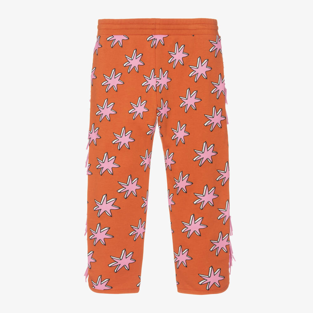 Stella McCartney Kids-Girls Cosmic Star Print Joggers | Childrensalon Outlet