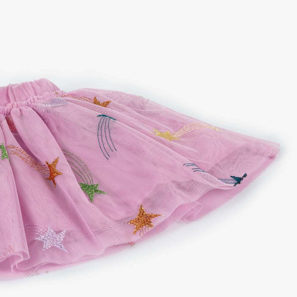 Stella McCartney Kids-Girls Cosmic Tulle Star Skirt | Childrensalon Outlet