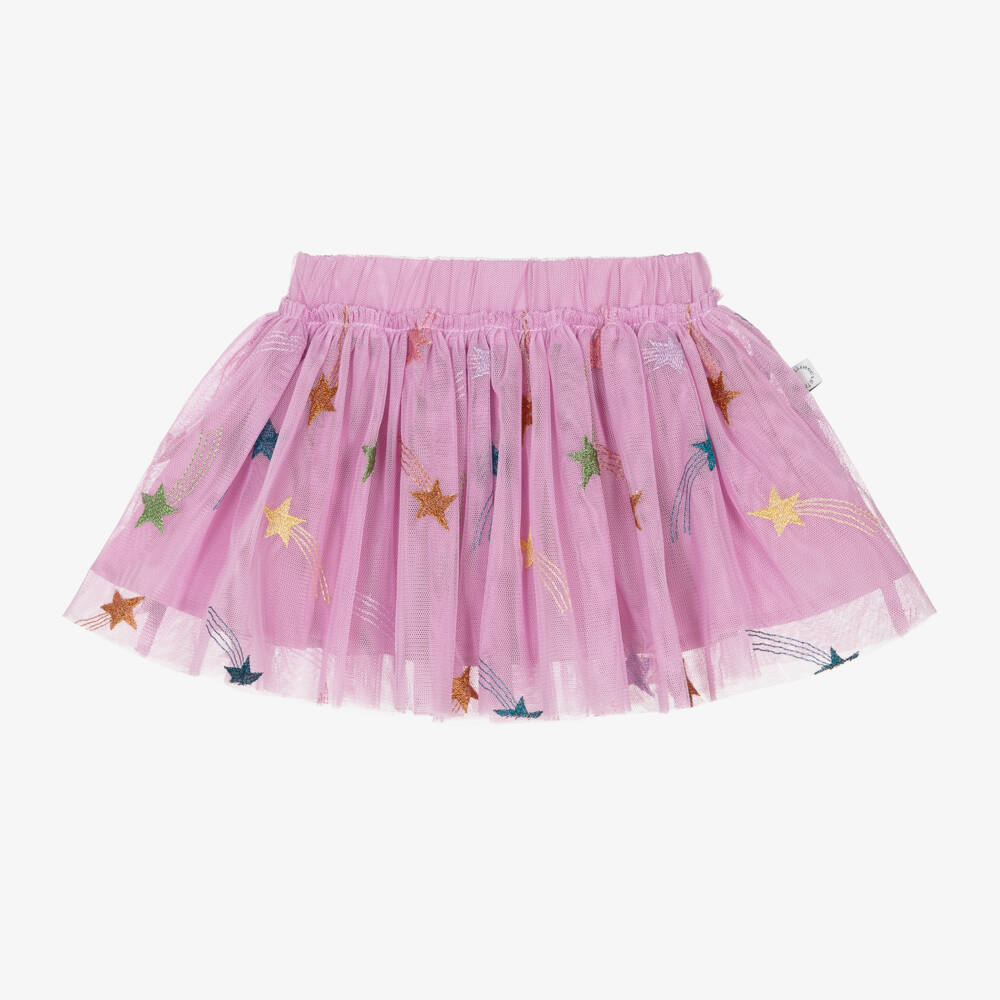Stella McCartney Kids-Girls Cosmic Tulle Star Skirt | Childrensalon Outlet