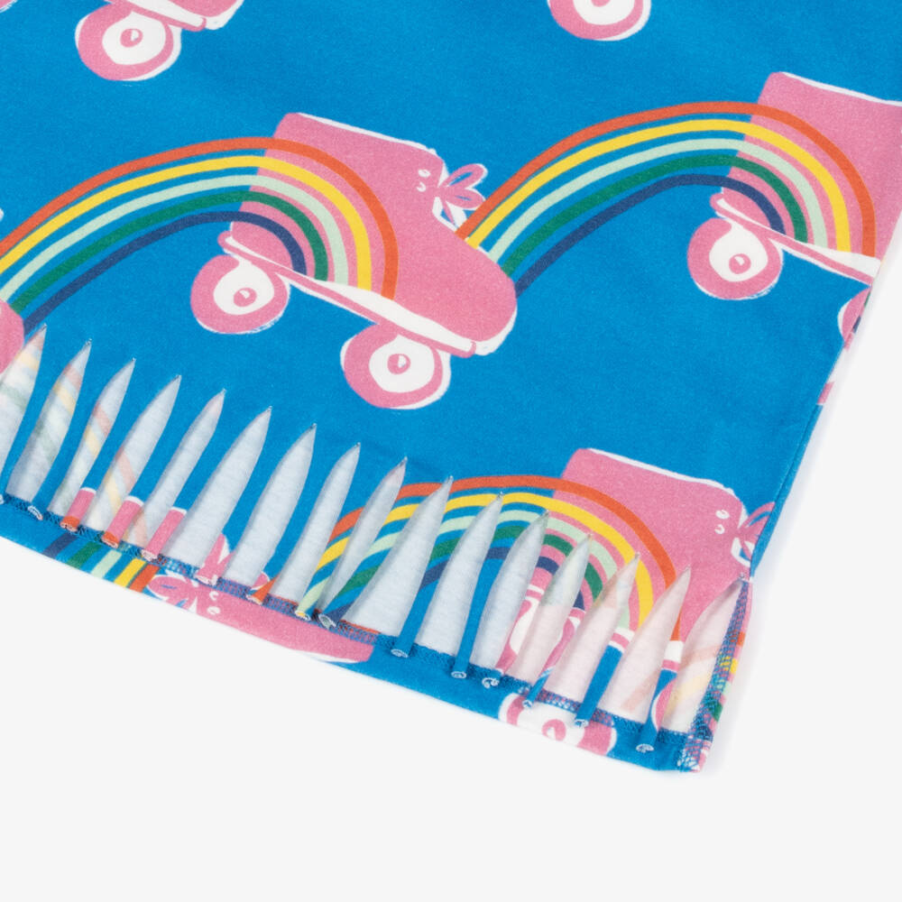 Stella McCartney Kids-فستان قطني للبنات بتصميم تزلج أنيق | Childrensalon Outlet