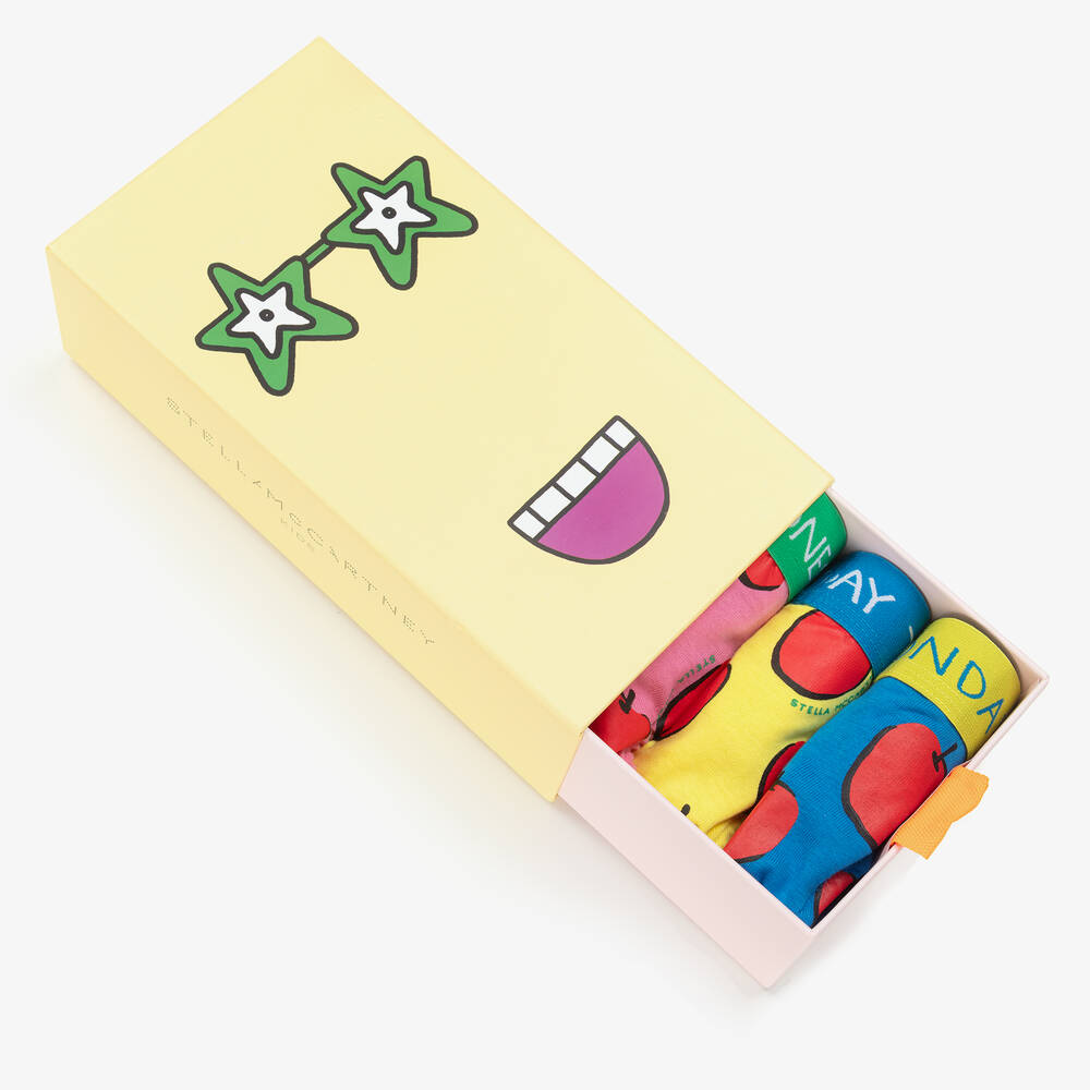 Stella McCartney Kids-Хлопковые трусики (7шт.) | Childrensalon Outlet