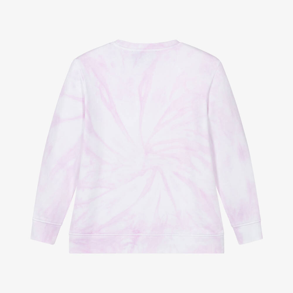 Stella McCartney Kids-بلوزة قطنية للبنات بطبعة سبونج بوب بتصميم تاي داي | Childrensalon Outlet