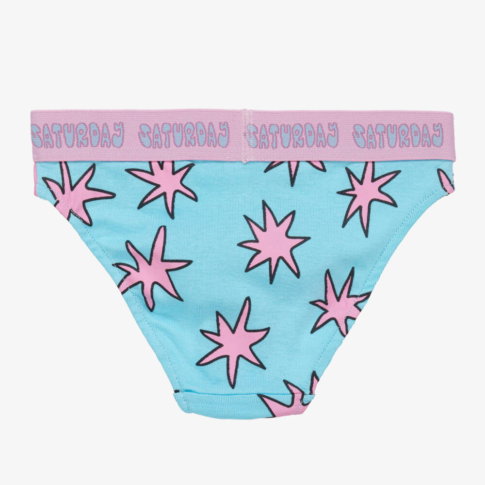 Stella McCartney Kids-Girls Cotton Star Print Pants Set | Childrensalon Outlet
