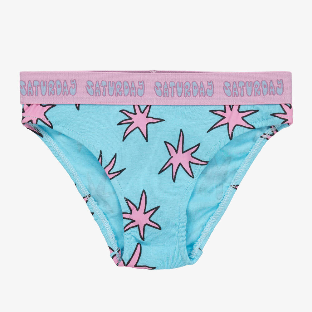Stella McCartney Kids-Girls Cotton Star Print Pants Set | Childrensalon Outlet