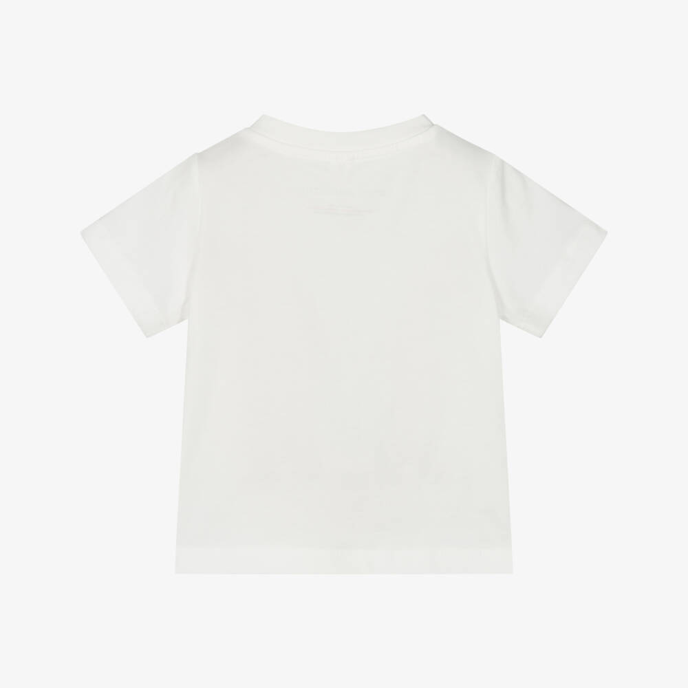 Stella McCartney Kids-Футболка из хлопка с ярким логотипом для девочек | Childrensalon Outlet