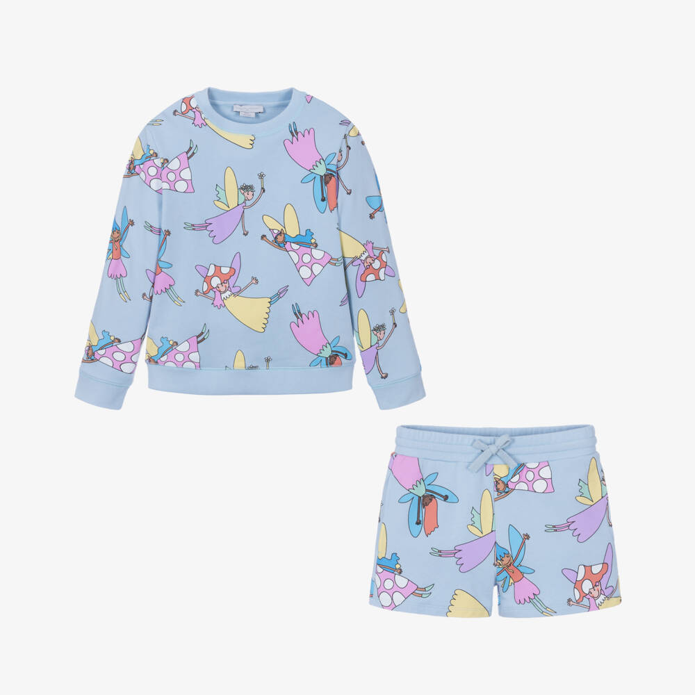Stella McCartney Kids-Girls Enchanted Blue Fairy Set | Childrensalon Outlet