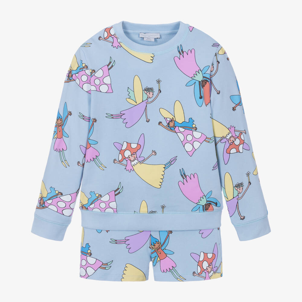 Stella McCartney Kids-Girls Enchanted Blue Fairy Set | Childrensalon Outlet