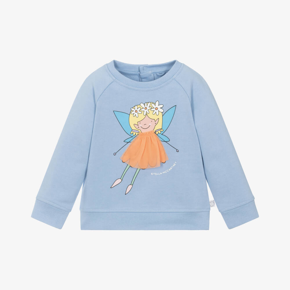Stella McCartney Kids-Girls Enchanted Blue Fairy Top | Childrensalon Outlet