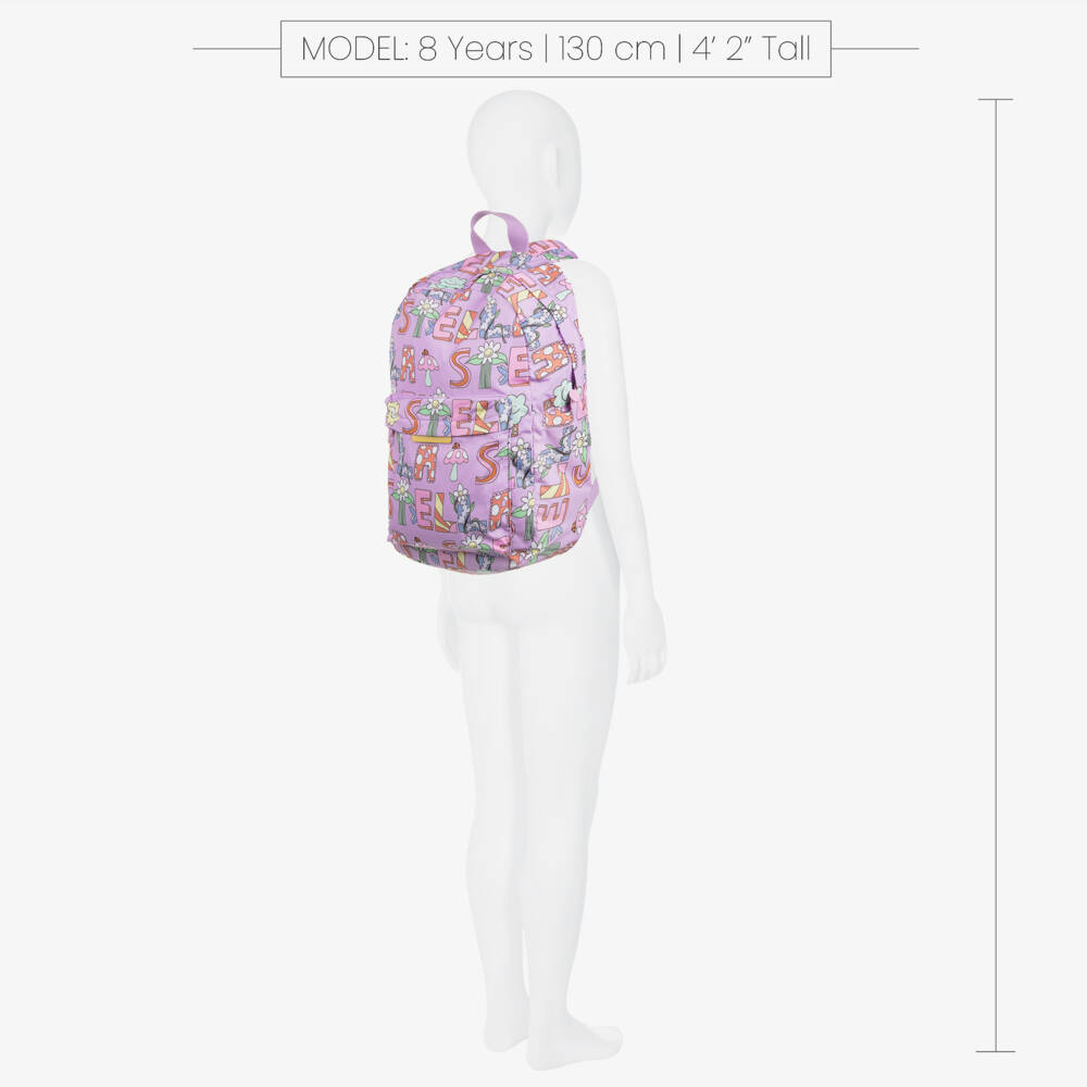Stella McCartney Kids-Girls Enchanted Lilac Carry-All Backpack | Childrensalon Outlet