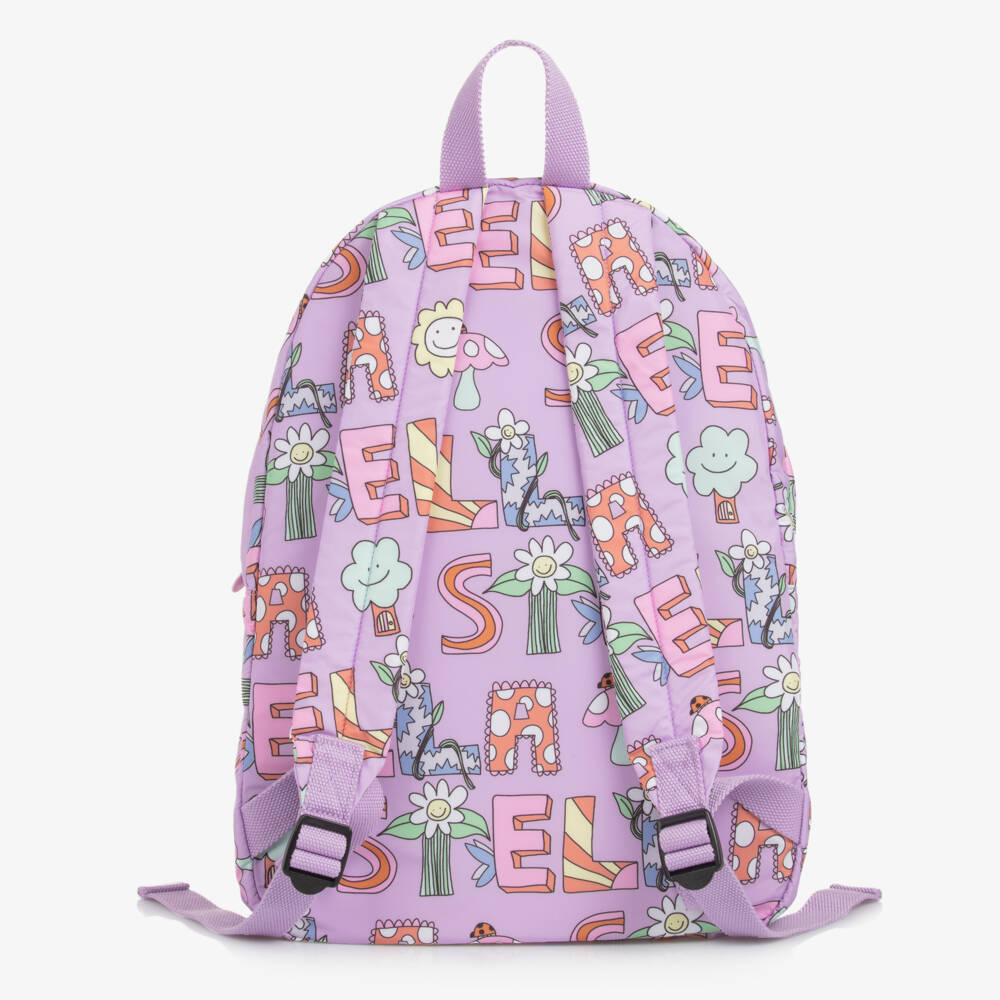 Stella McCartney Kids-Girls Enchanted Lilac Carry-All Backpack | Childrensalon Outlet