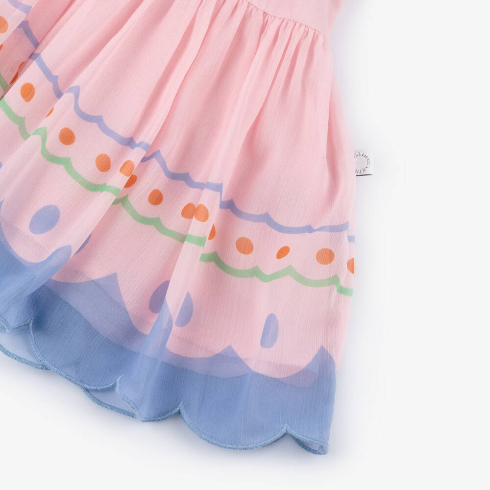 Stella McCartney Kids-Girls' Enchanted Pink Chiffon Delight | Childrensalon Outlet