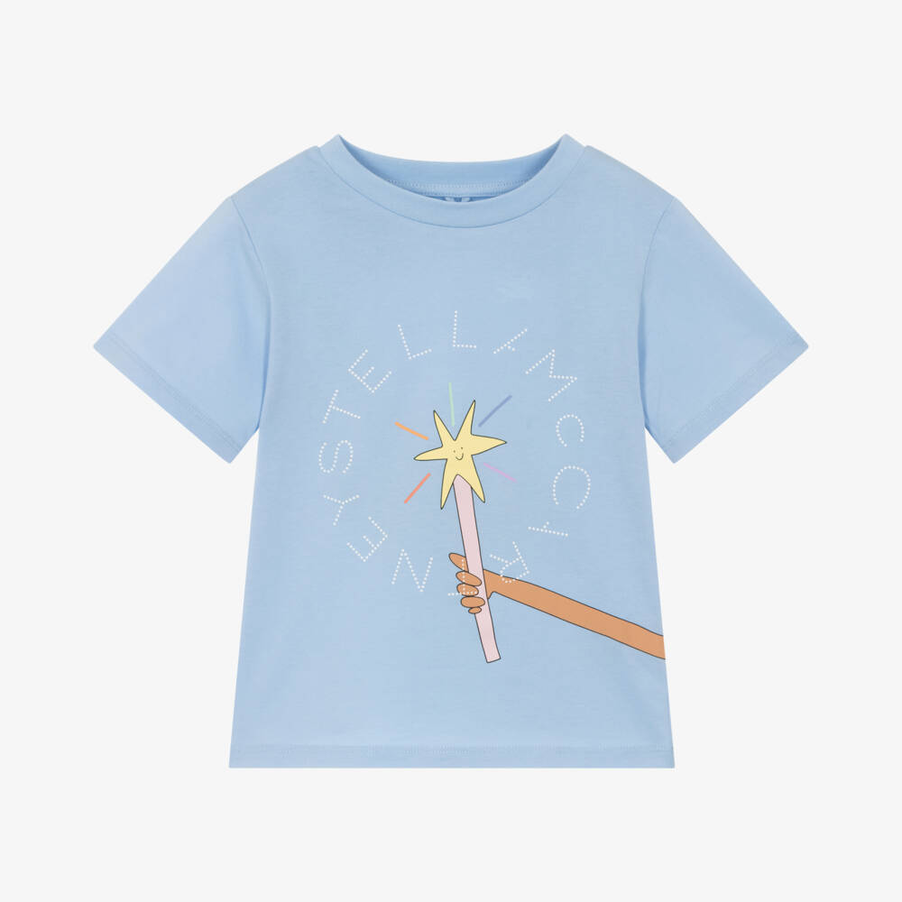 Stella McCartney Kids-Girls Enchanting Blue Fairy Tee | Childrensalon Outlet
