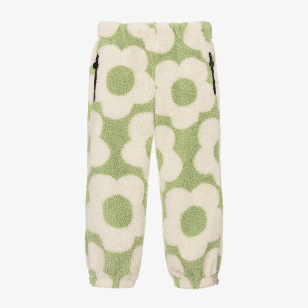 Stella McCartney Kids-Girls Floral Sherpa Joggers | Childrensalon Outlet