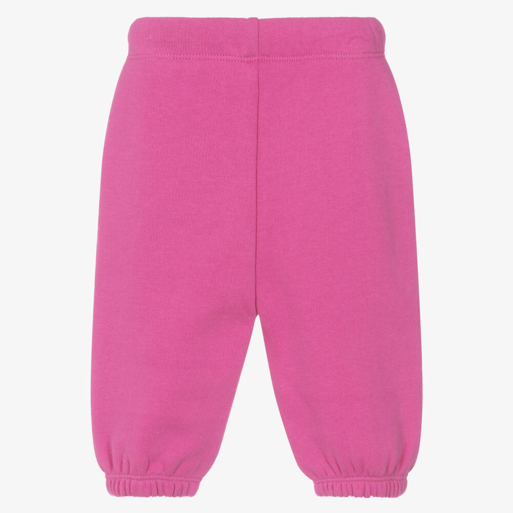 Stella McCartney Kids-Girls Fuchsia Pink Jelly Joggers | Childrensalon Outlet