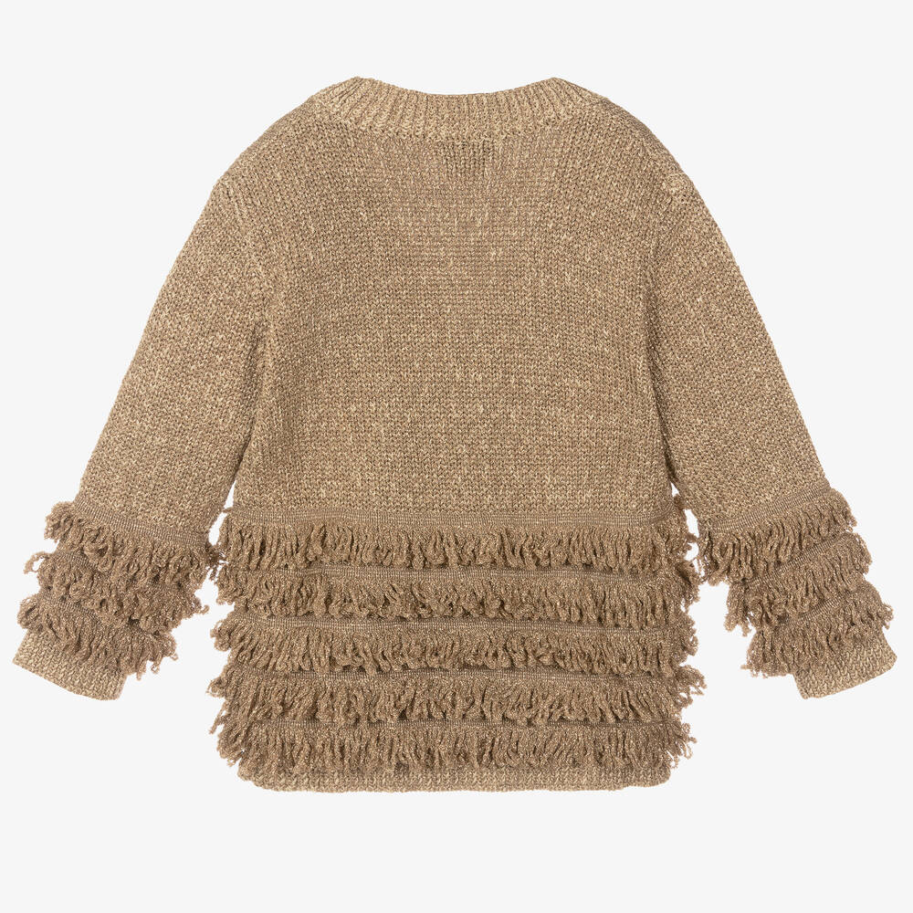 Gold cardigan kids new arrivals