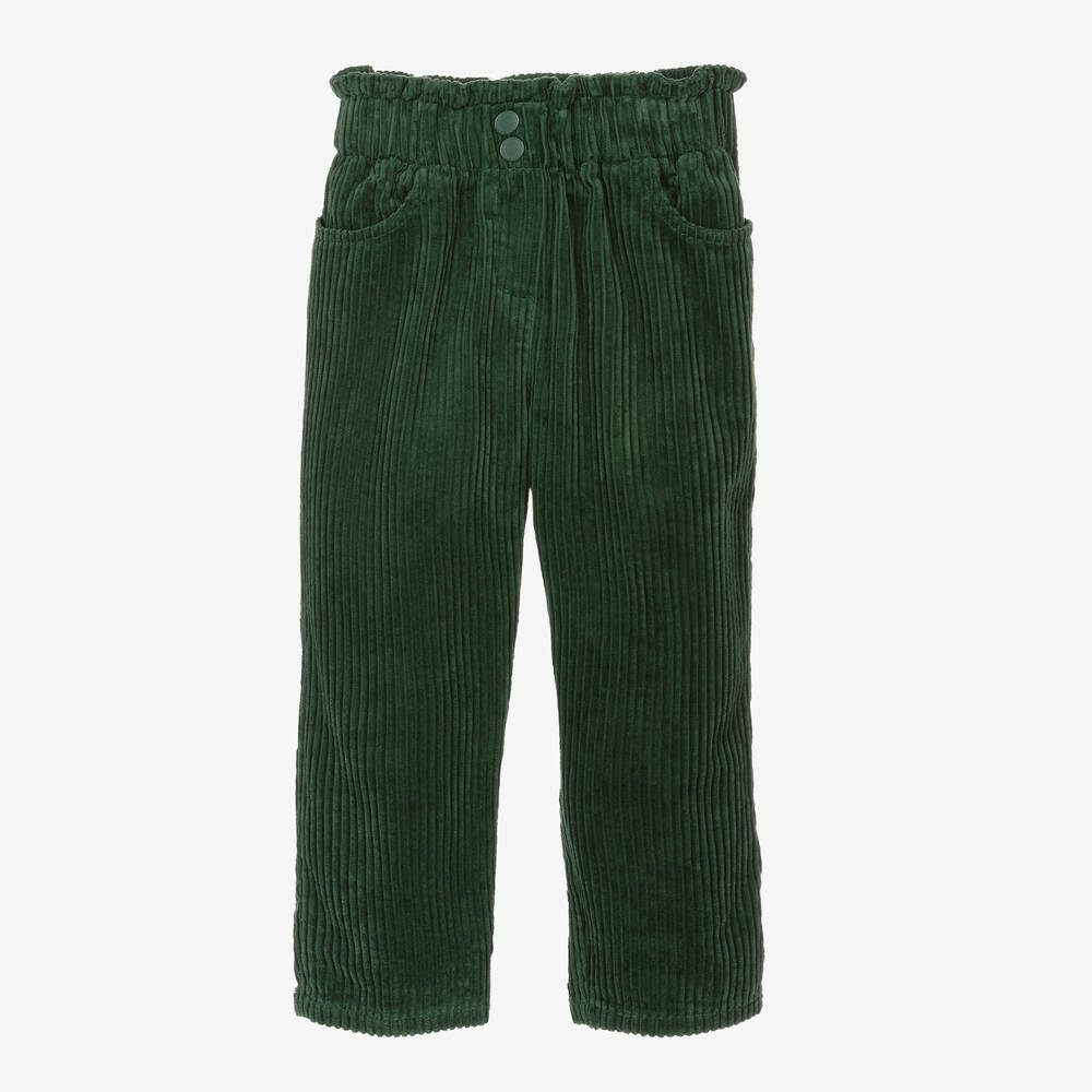 Stella McCartney Kids - Grüne Cordhose für Mädchen | Childrensalon