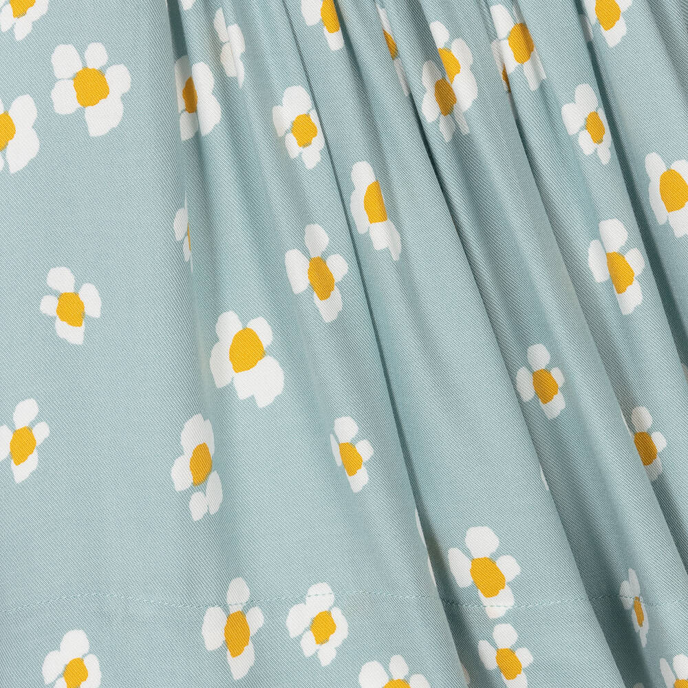 Stella McCartney Kids-Girls Green Daisy Print Dress | Childrensalon Outlet