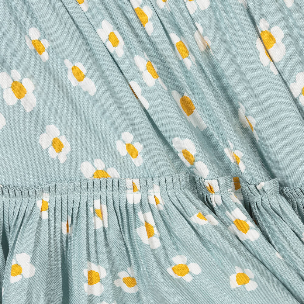 Stella McCartney Kids-Girls Green Daisy Print Skirt | Childrensalon Outlet