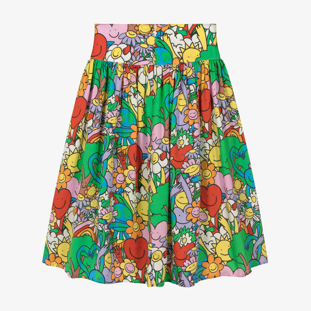 Stella McCartney Kids-Girls Green Earth Adventure Skirt | Childrensalon Outlet
