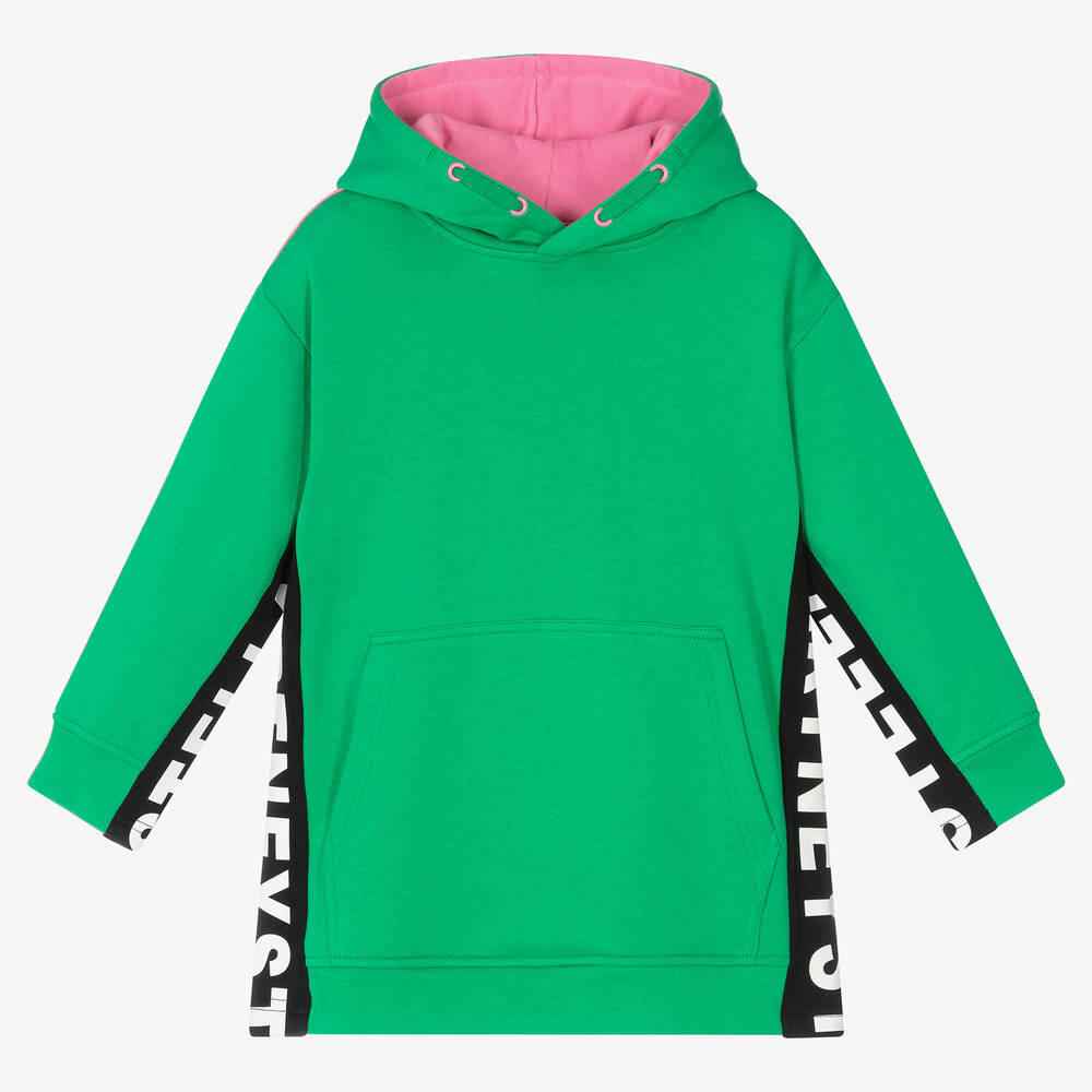 Stella McCartney Kids-Girls Hooded Sweatshirt Dress | Childrensalon Outlet